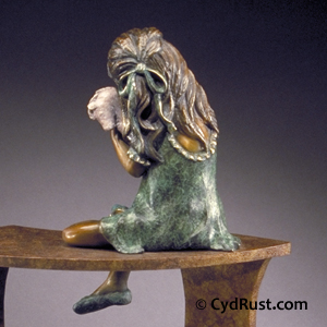 FIRST PONY, Bronze Sculpture by Cyd Rust