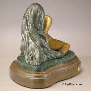 SOLITUDE, Bronze Sculpture by Cyd Rust