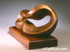 MODULATION, Bronze Sculpture by Cyd Rust