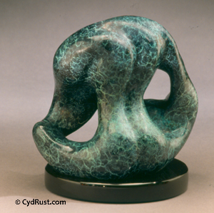 PONDEREN, Bronze Sculpture by Cyd Rust