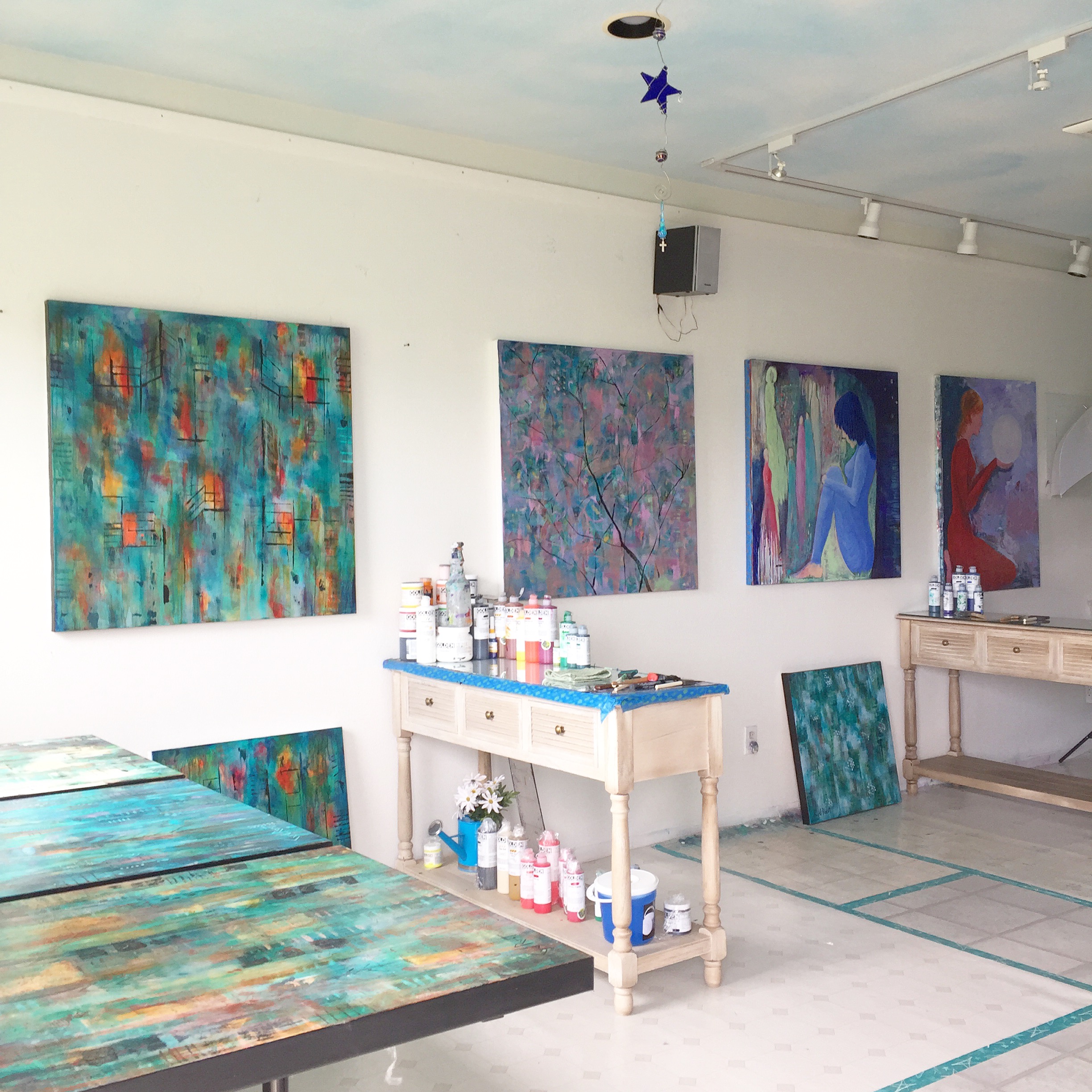 Cyd Rust's Private Studio